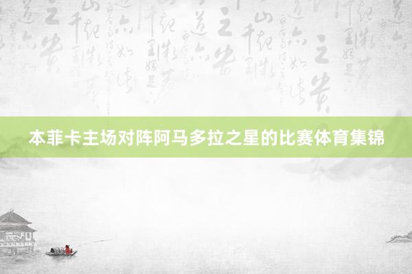 本菲卡主场对阵阿马多拉之星的比赛体育集锦