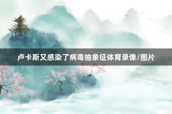 卢卡斯又感染了病毒抽象征体育录像/图片