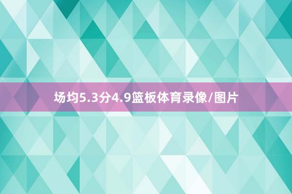 场均5.3分4.9篮板体育录像/图片