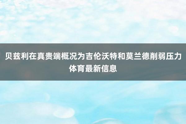 贝兹利在真贵端概况为吉伦沃特和莫兰德削弱压力体育最新信息