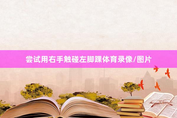 尝试用右手触碰左脚踝体育录像/图片