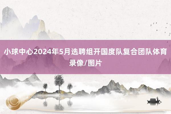 小球中心2024年5月选聘组开国度队复合团队体育录像/图片