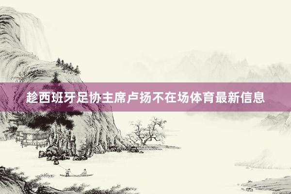 趁西班牙足协主席卢扬不在场体育最新信息