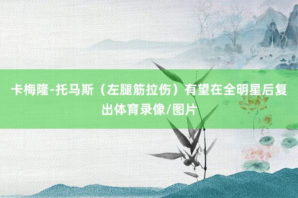 卡梅隆-托马斯（左腿筋拉伤）有望在全明星后复出体育录像/图片