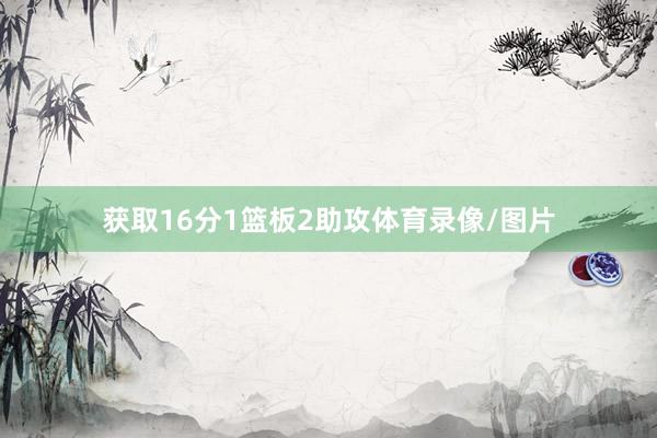 获取16分1篮板2助攻体育录像/图片