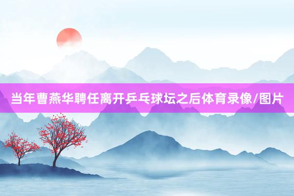 当年曹燕华聘任离开乒乓球坛之后体育录像/图片