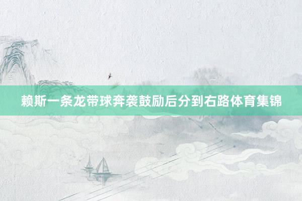 赖斯一条龙带球奔袭鼓励后分到右路体育集锦