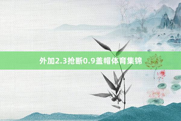 外加2.3抢断0.9盖帽体育集锦
