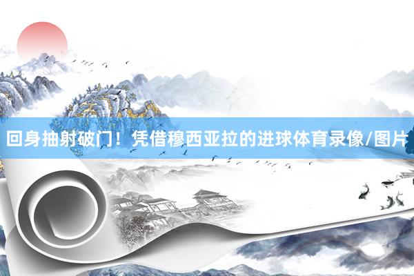 回身抽射破门！凭借穆西亚拉的进球体育录像/图片