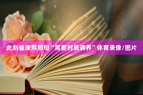 此刻崔康熙那句“需要时辰调养”体育录像/图片