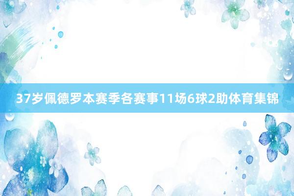 37岁佩德罗本赛季各赛事11场6球2助体育集锦