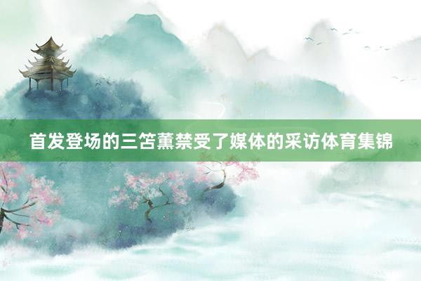 首发登场的三笘薫禁受了媒体的采访体育集锦