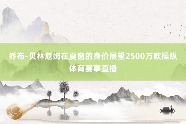 乔布-贝林厄姆在夏窗的身价展望2500万欧操纵体育赛事直播