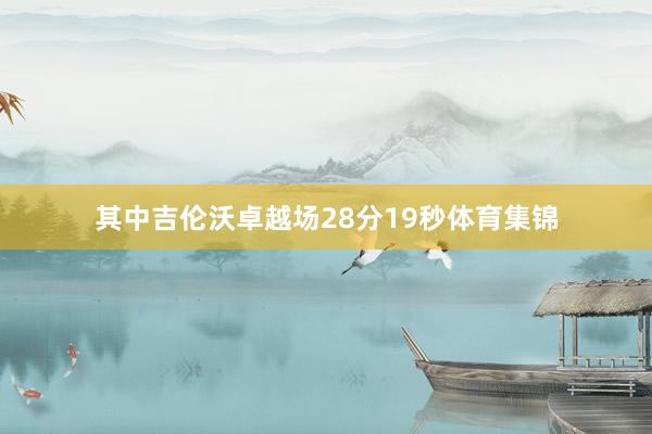 其中吉伦沃卓越场28分19秒体育集锦